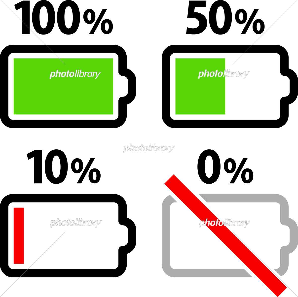 フル充電バッテリー。バッテリの充電状態インジケータ。透明な背景にガラスリアルなパワーグリーンバッテリーイラスト。のイラスト素材・ベクター Image96958403