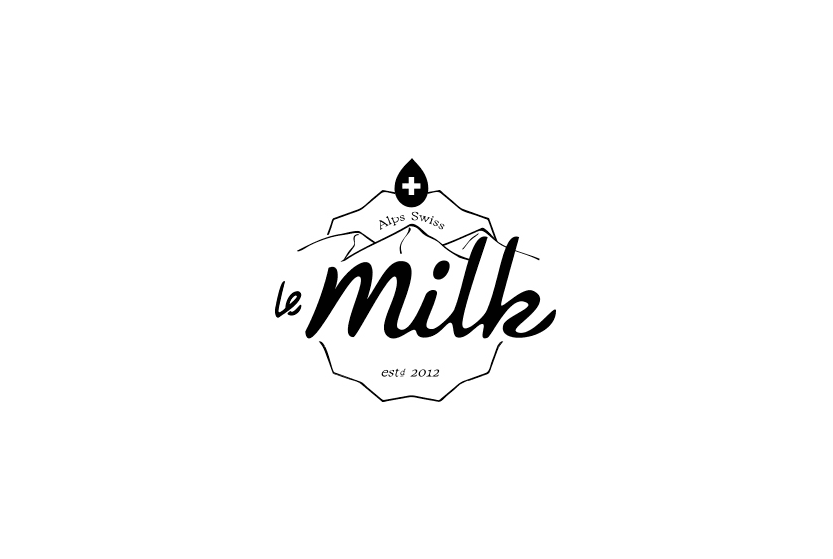 大人可愛い！個性的なフォントを使ったロゴデザイン3点 PSD－ Free-Style – ALL FREE