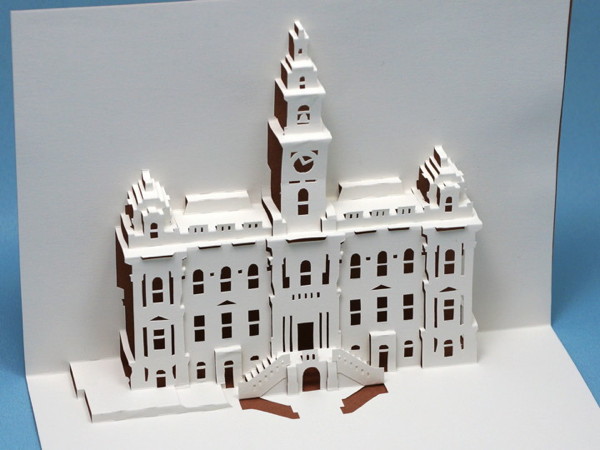 飛び出す仕掛けが楽しい♪ポップアップカードの作り方 - ペーパークラフト - クチュリエブログ