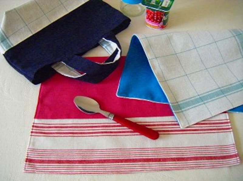 可愛くかんたん！お弁当包みにもなるランチョンマットの作り方nunocoto