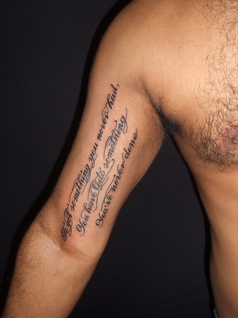 個性的な筆記体＆手書き風書体☆17選STROKER TATTOO