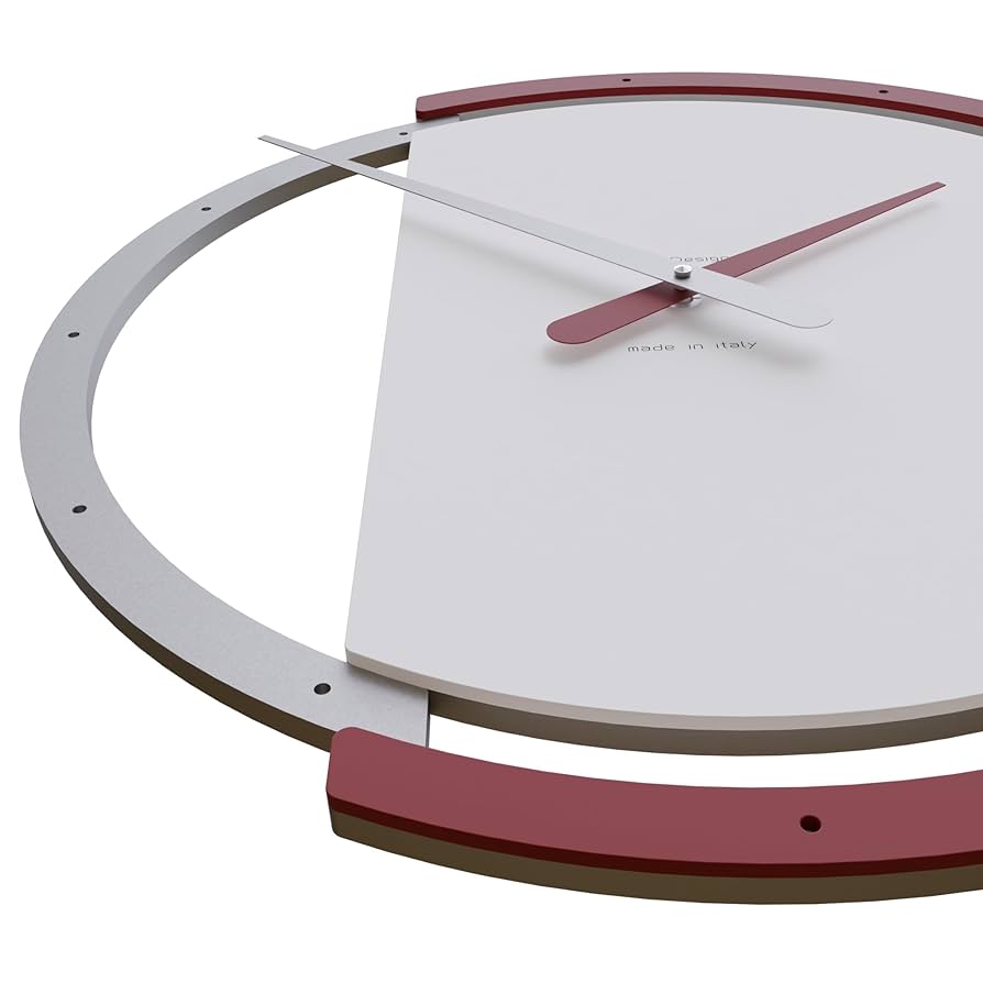 CalleaDesign - 壁時計 Karlブリーズオーク楽天市場 CalleaDesign 個性的なモダンウォールクロック ラッセルモデル静音 信頼性 サイズ44x45cm イタリア製 カレアデザイン : タカミトレード