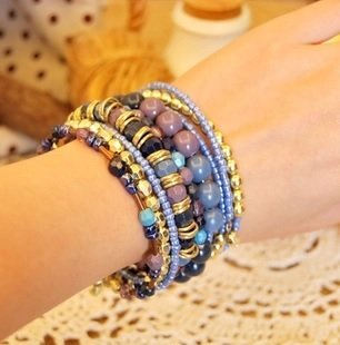 ビーズミックス 推しカラー、ブルー・パープル、２０個- 100均 通販 ダイソーネットストア 公式