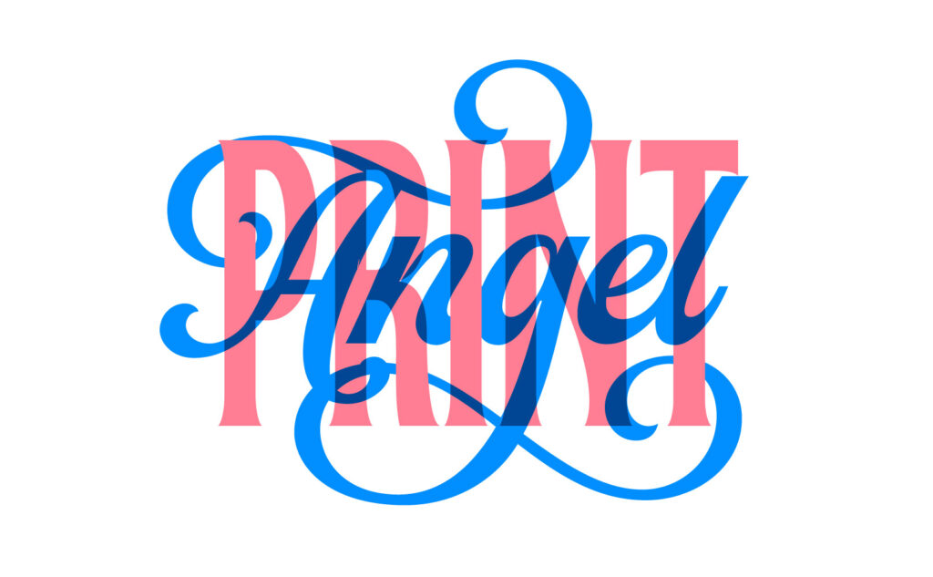 フリー素材細いラインで縁取りされた筆記体の英語フリーフォント。スポーツブランドのロゴ風のデザイン