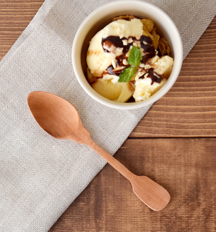 面白いデザインの木のスプーン新潟の家具・木工雑貨・木製食器 JUNSHIN～潤森