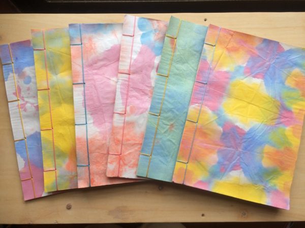 和綴じ製本をやってみたよ！りすあな