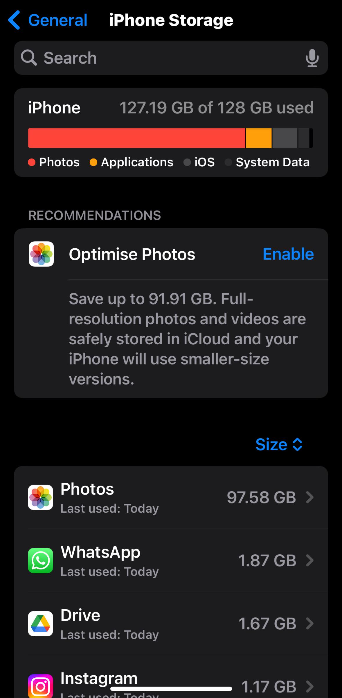 iPhoneで写真を削除しても空き容量が増えない場合の対処方法イズクル