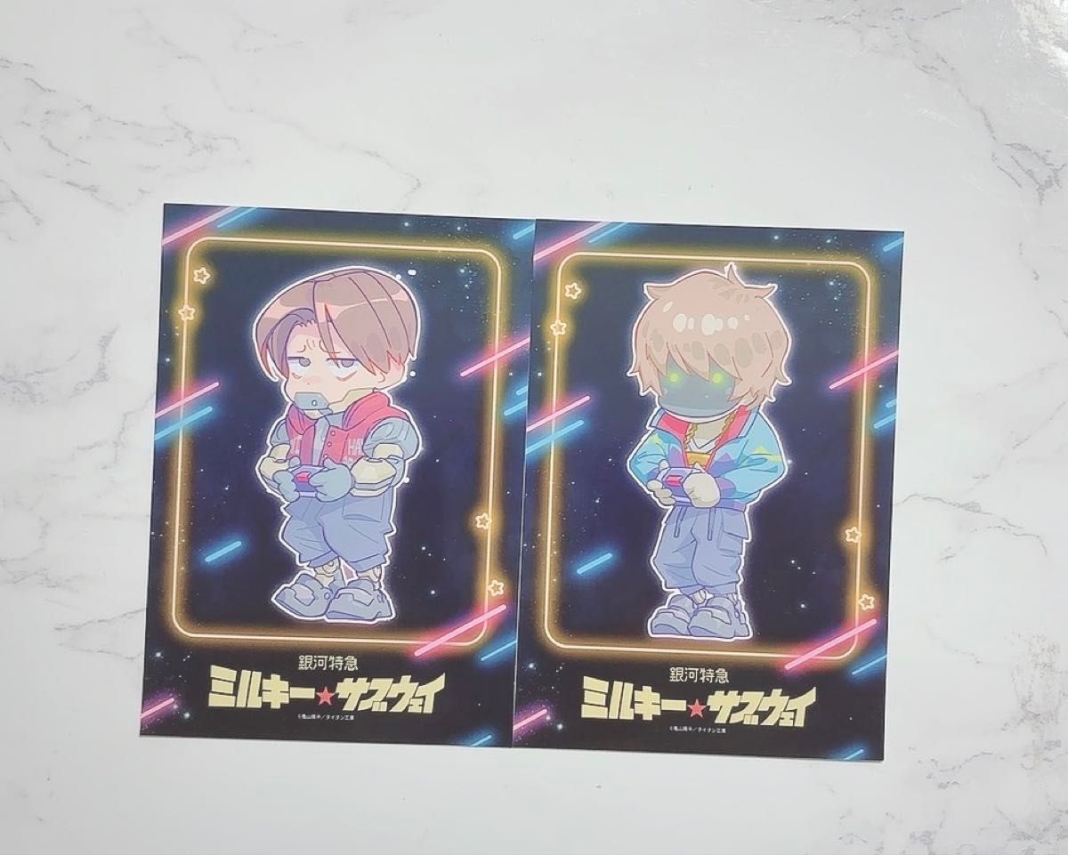 銀河特急 ミルキー☆サブウェイ おまけ 銀河特急 ミルキー☆サブウェイ ヴィレッジヴァンガード限定