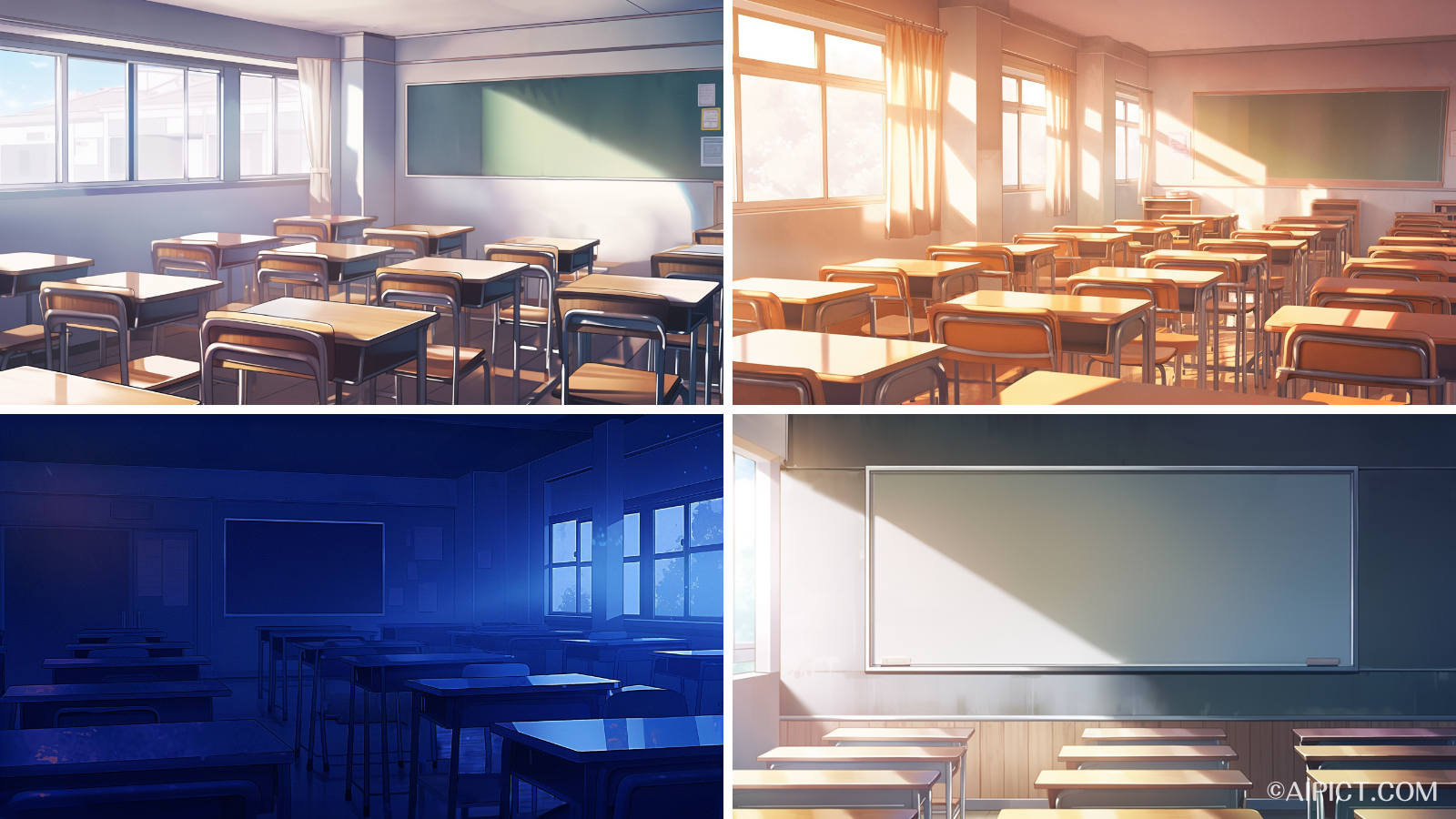 学校の外観イラスト素材 JPG形式・高解像度- フリーかわいい- かわいい素材、ぜんぶ無料