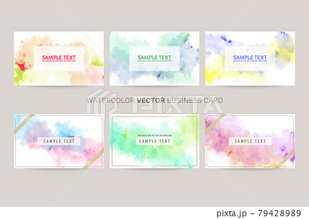 名刺やカードサイズ用背景素材 イラスト素材2353267- フォトライブラリ