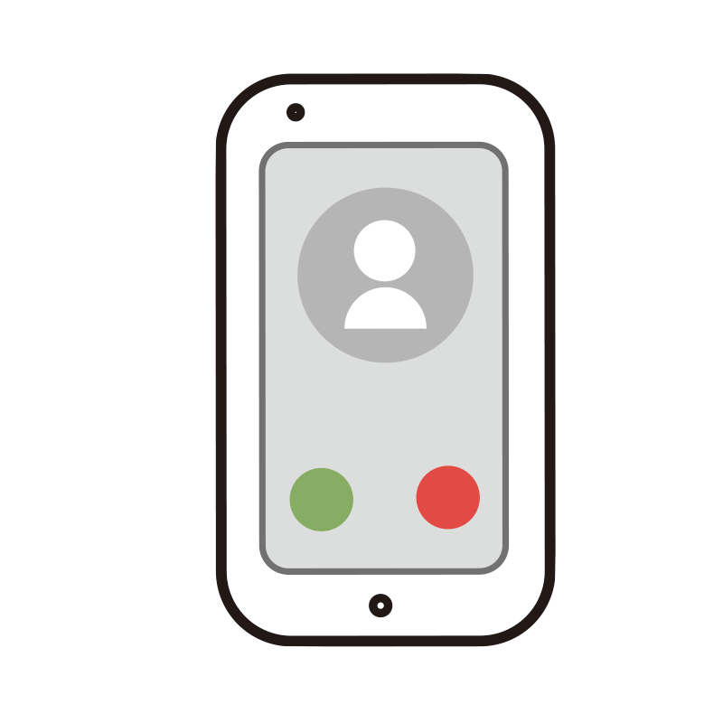 無料イラスト電話機パブリックドメインQ：著作権フリー画像素材集