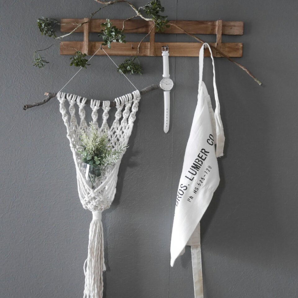 東京の編み物のワークショップ：海外で人気のマクラメプラントハンガーを作ろう！Craftie クラフティ