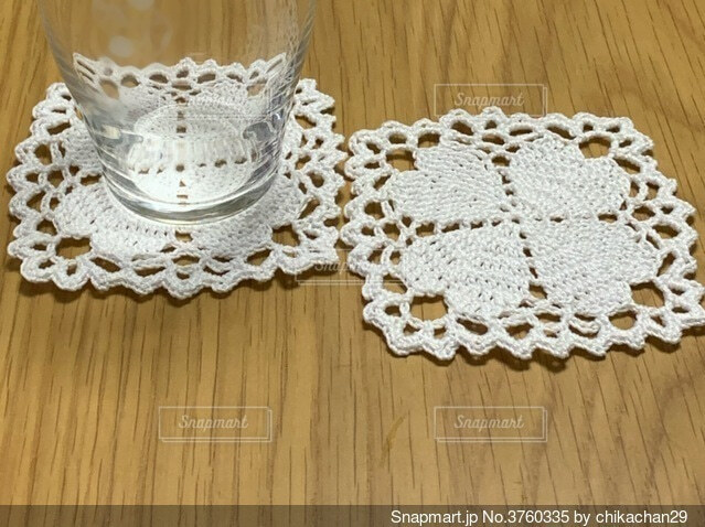 編み図のみ パイピングマット＆コースター ダウンロードhus: フース