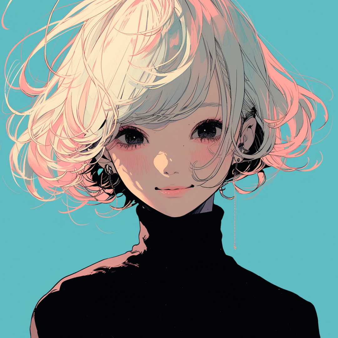 SNSアイコン 信頼度UP! おしゃれで大人かわいい女の子描きます ーお手元の写真のポーズのままで無くてもOK!ー イラスト HaluS ハルズ通販 17974442Creema クリーマ