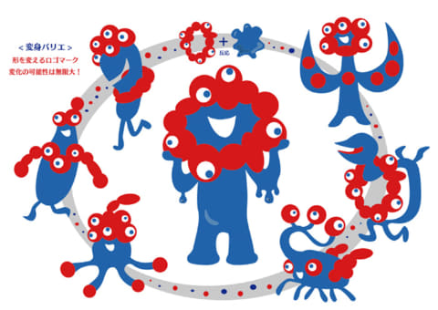 キャラクターロゴやLOGOデザイン