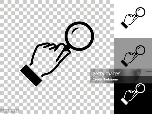 虫眼鏡 拡大鏡 ルーペ 検索 丸囲み 黒 アイコンのイラスト素材89713714- PIXTA