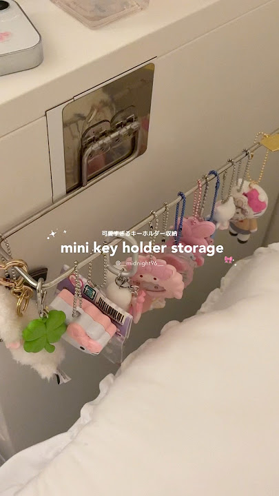 ガチャガチャのお菓子とアイスのキーホルダーたち🍭SIKIRIケースに保管