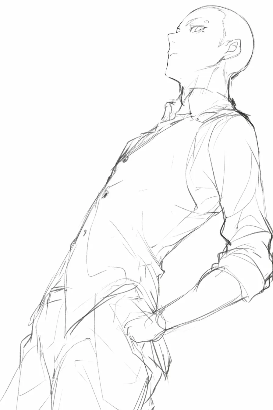 アオリの体の描き方解説！アオリ構図のバランス崩れ・歪みを解決へ - イラスト・漫画 マンガ 教室 egaco エガコ