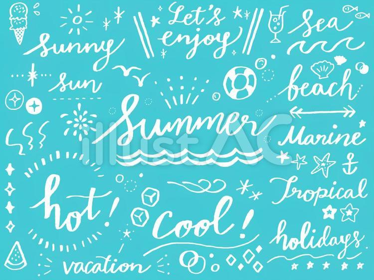 カラフルな英語夏フォントデザインイメージ_グラフィックス id 401099893_PRF画像フォーマットAI_jp.lovepik.com
