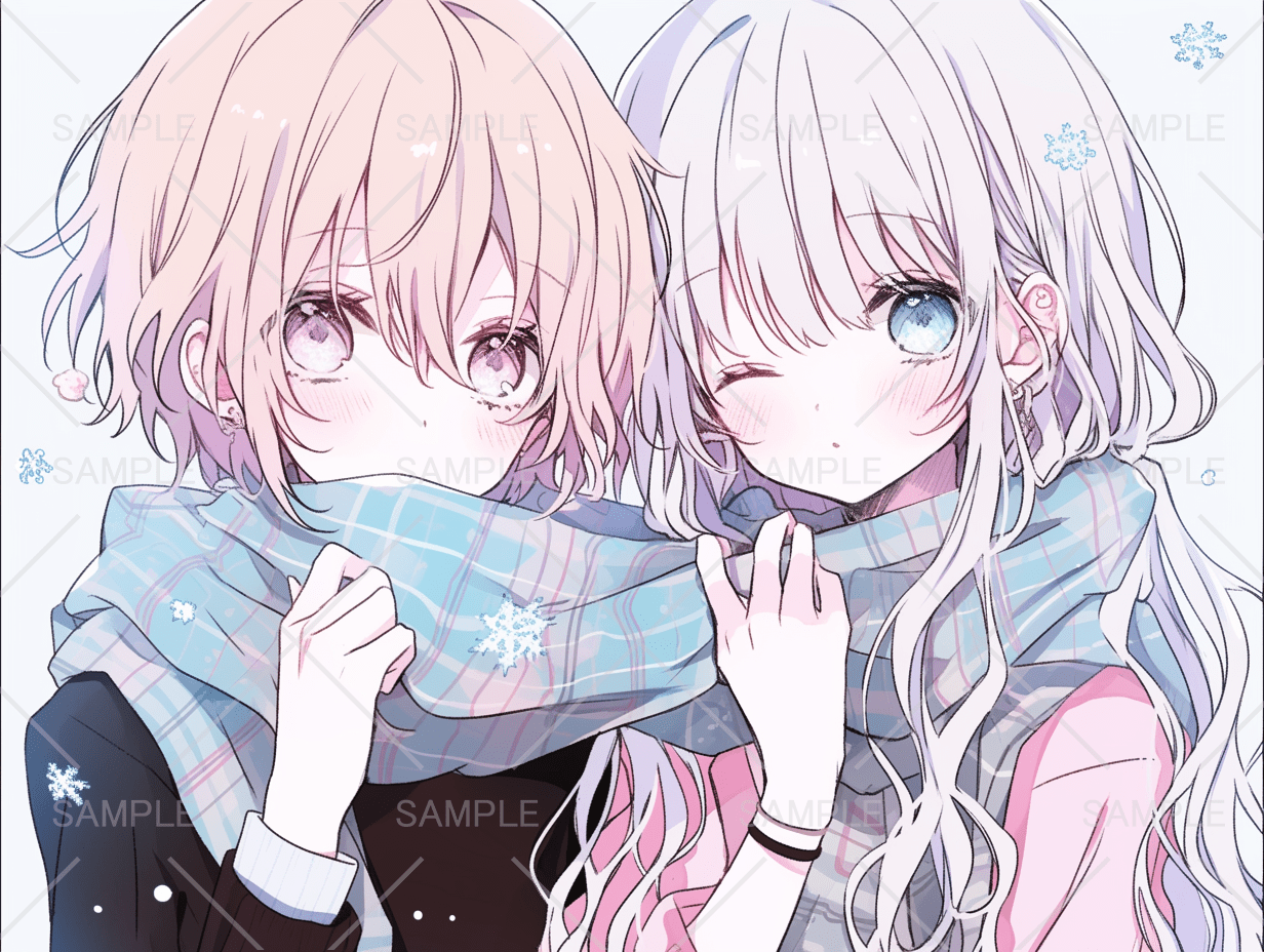 女の子同士のペア画を楽しむための集め方