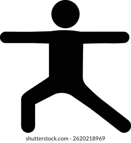 フリーイラスト驚いてのけぞる人物のピクトグラムパブリックドメインQ：著作権フリー画像素材集