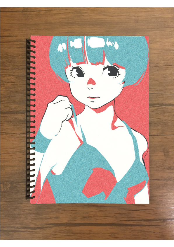 全3種 無地ノートの表紙をイラストでアレンジ! ポスカ+ボールペン