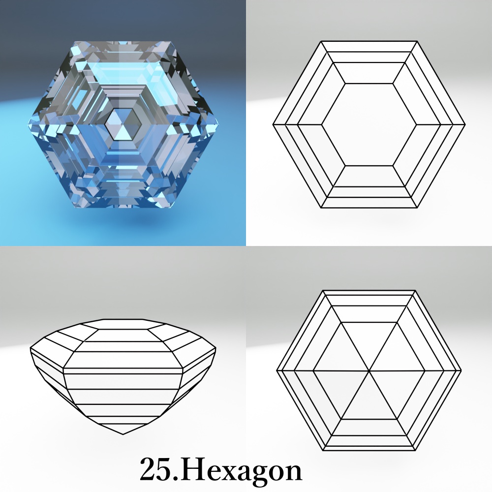 クリスタルテクスチャの作り方 in After Effects crystaltexturejewelry結晶宝石セルパターン