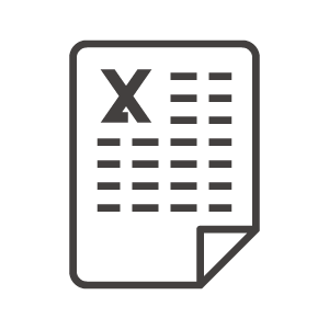 スワイプの文字アイコンのイラスト 黒い線無料イラスト素材のillalet