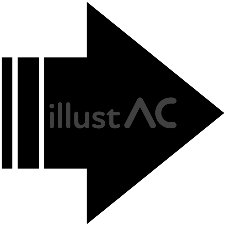 ピクト 矢印 シンプルな破線 イラスト - No: 22196926無料イラスト・フリー素材なら「イラストAC」