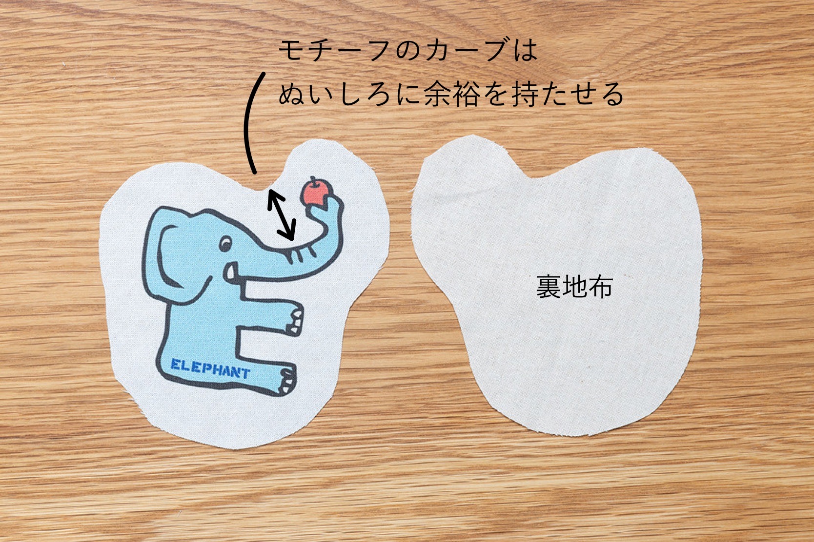 フェルトと刺繍で作る🪡 動物のお名前プレート🍒