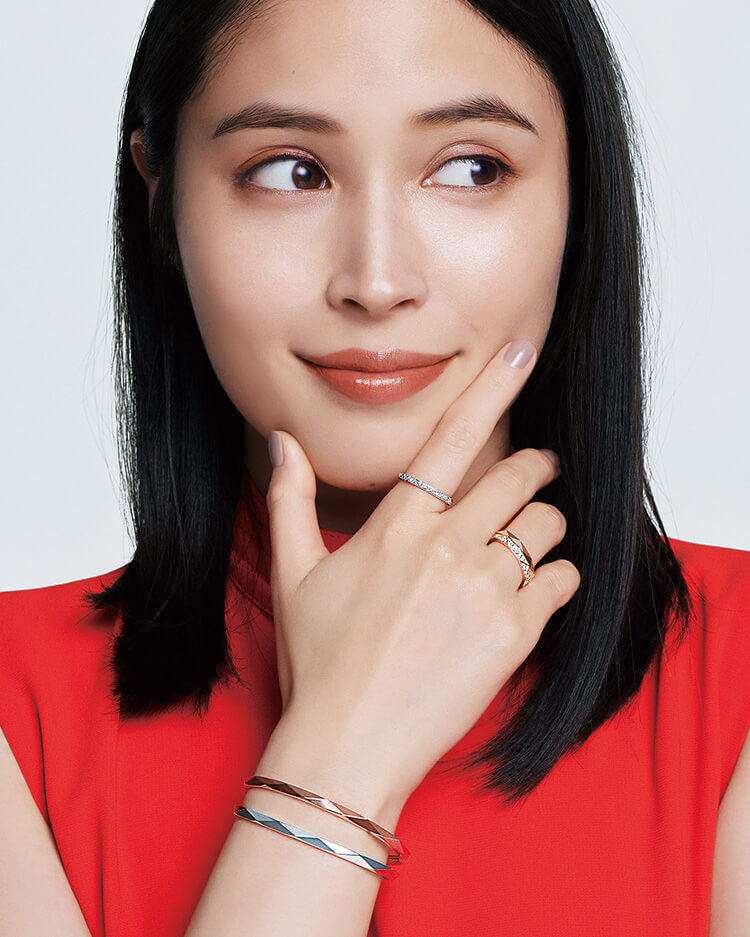 グラフ K18WG ダイヤモンド リング ローレンス グラフ シグネチャー — セルビーオンラインストア