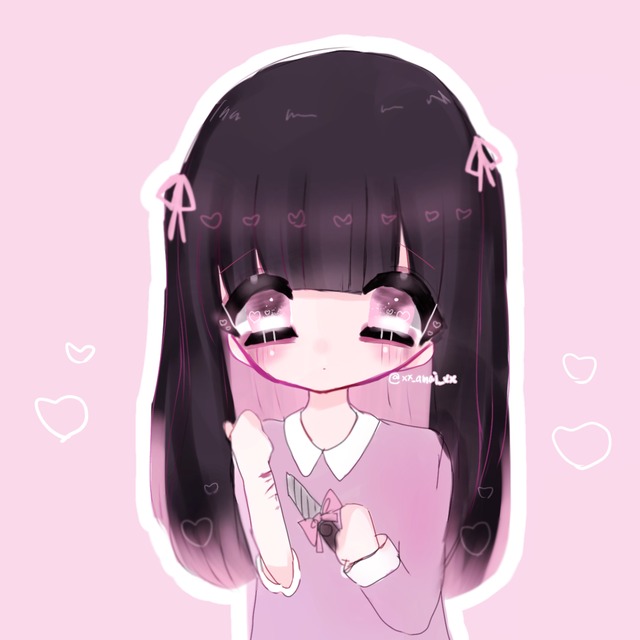 地雷系女子 量産系女子 アイコン 紫のイラスト素材78115229- PIXTA