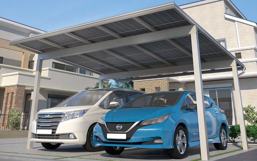 ソーラーカーポートDulight デュライト ネクストエナジー・アンド・リソース株式会社