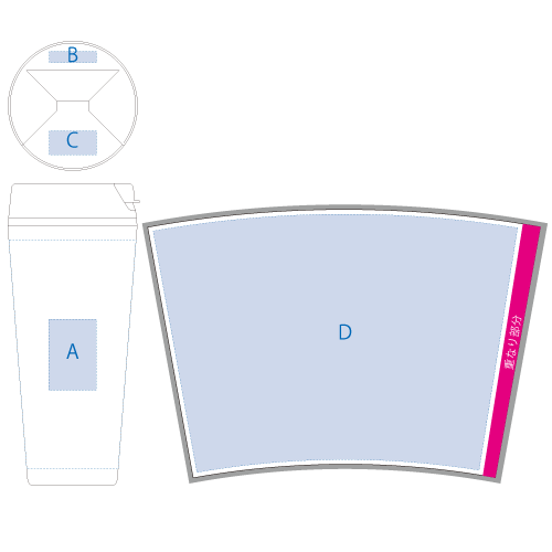 写真コラージュで個性的に。スタバのオリジナルタンブラーの作り方インスピ