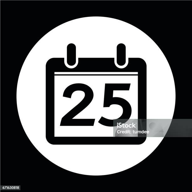 ｶﾚﾝﾀﾞｰ 黒イラスト無料イラスト・フリー素材なら「イラストAC」