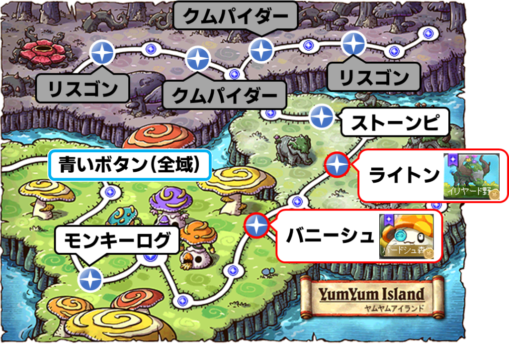 アーケインリバー地域シンボルデイリー攻略KAWAII SUSHIメイプルストーリー Wiki