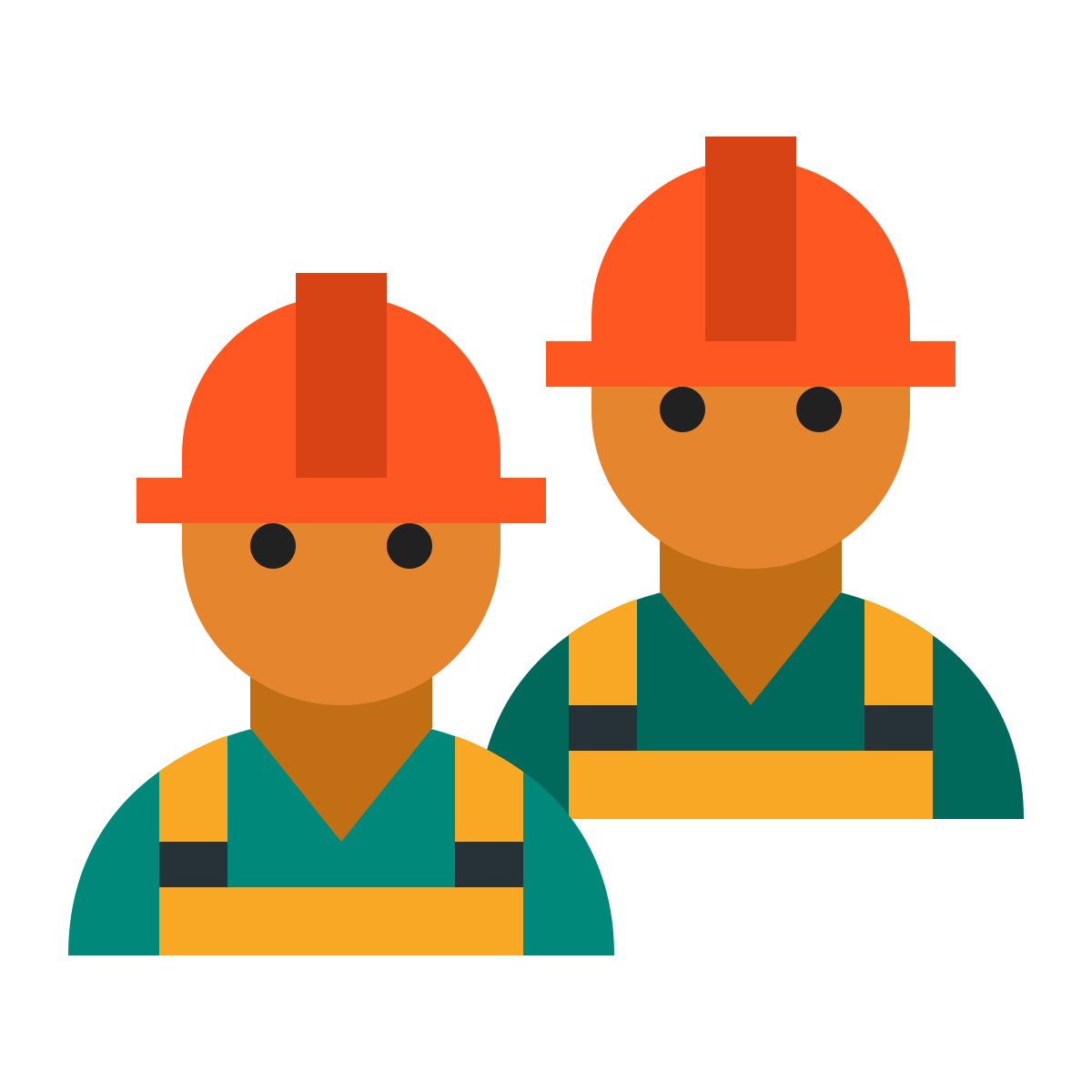 エンジニアのアイコンを設定のイラスト素材・ベクター Image 90069120