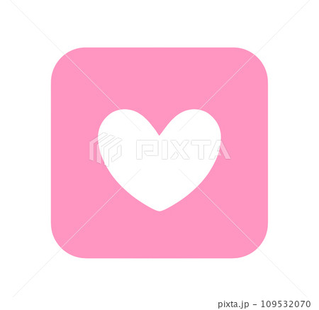 ハート 顔つき のアイコンゆるくてかわいい無料イラスト・アイコン素材屋「ぴよたそ」