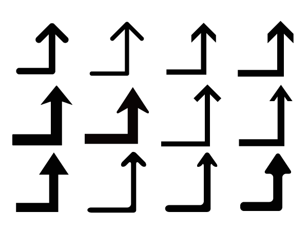 移動するイメージの矢印アイコンのイラスト素材FYI04894230ストックフォトの Qlean Market キュリンマーケット