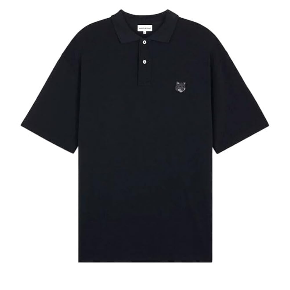 MAISON KITSUNEメゾンキツネ ロゴ ポロシャツ 半袖