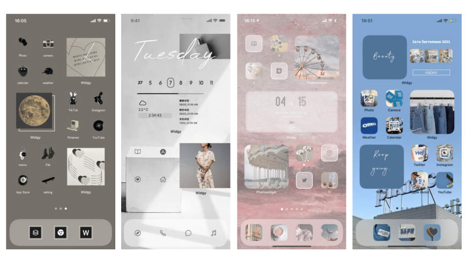 iOS 14 iPhoneホーム画面のカスタマイズが可能に！アイコンやウィジェットをかわいくアレンジしよ♡ - isuta イスタ-私の“好き”にウソをつかない