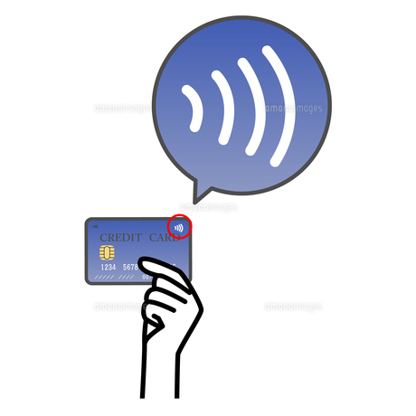 シルバーのクレジットカードのフリー素材 大サイズ