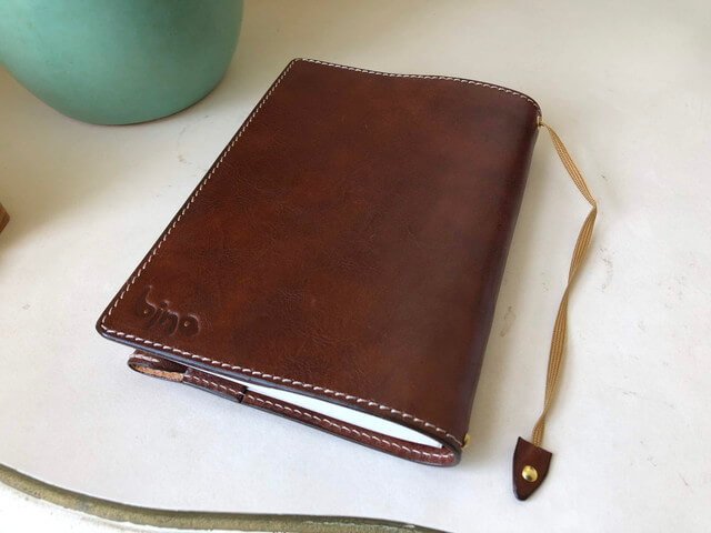 ブックカバー作品事例一覧 レザークラフト