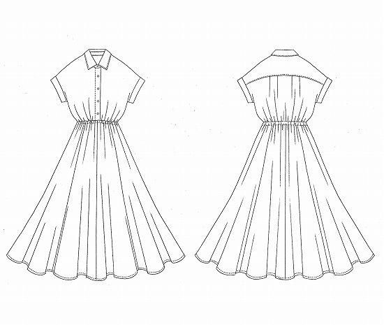 レディース 型紙 ワンピース 大人 フォーマル８wayノースリーブワンピース Ａ３印刷orカット済み レシピ付き 型紙 MahoeAnela 通販15539245Creema クリーマ