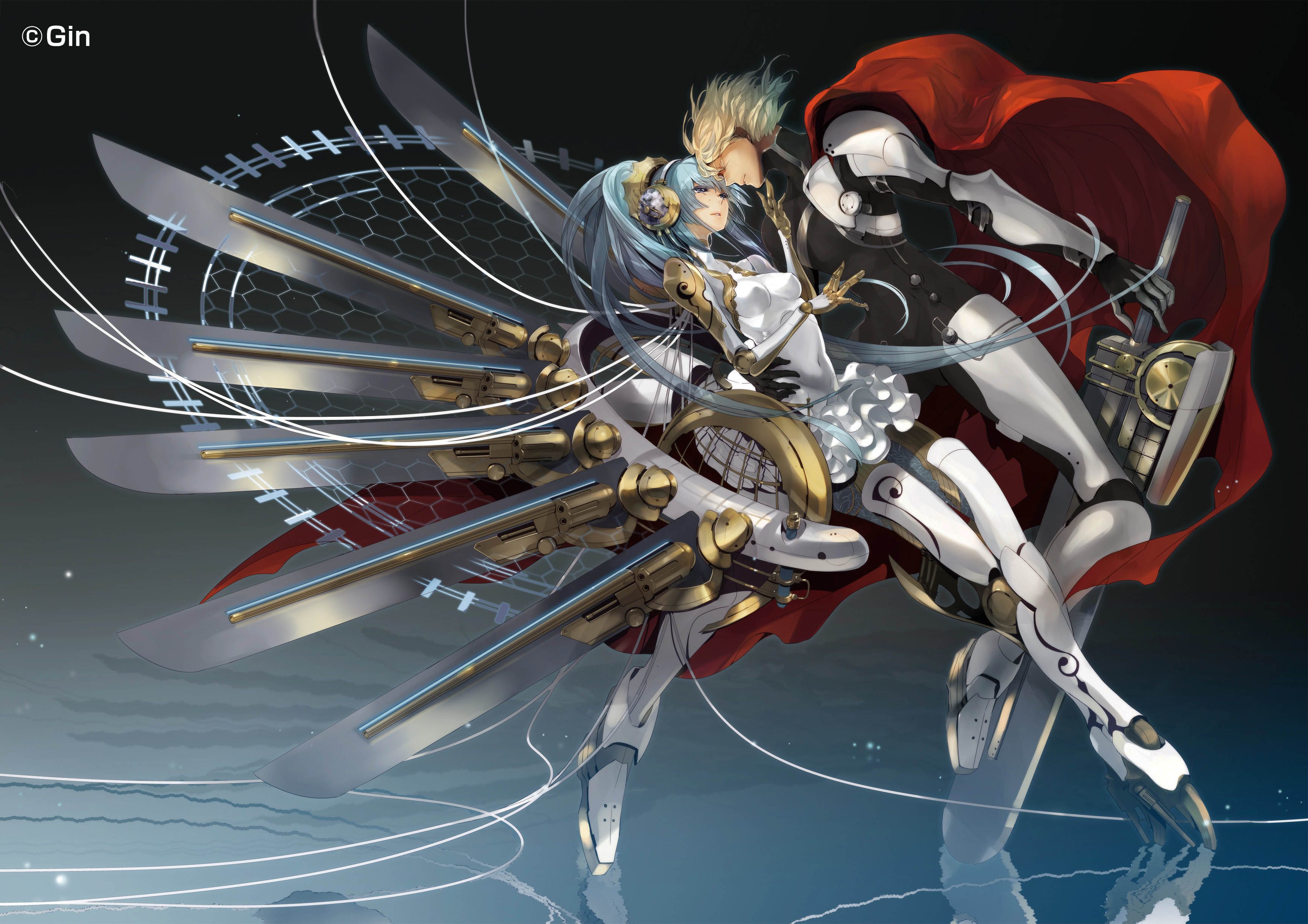 オリジナルロボット＜ナイトハマード＞_設定画