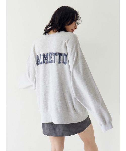 Ungrid アングリッド の「 WEB限定 カレッジルーズスウェット スウェット 」 - WEAR