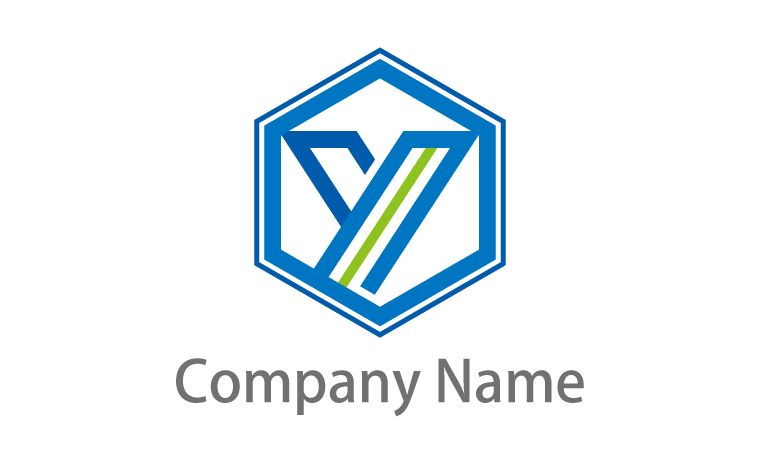 六角形の形と青の背景に文字のKkのロゴ 会社のアイデンティティのための文字のデザインとキューブのロゴ ストックベクター ©wikaGrahic430757652