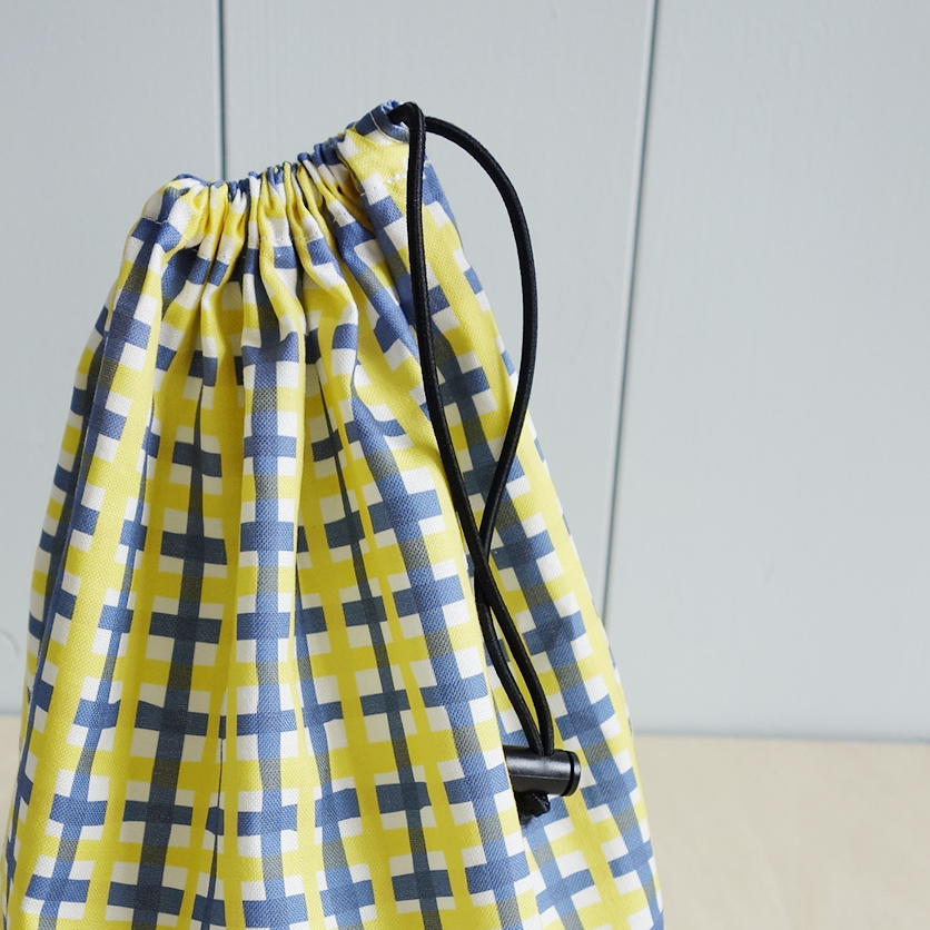 おしゃれな巾着袋のひも選び 実例集 ひもの通し方・長さ算出方法もnunocoto fabric