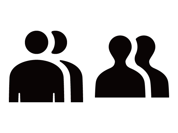 人 シルエットモノクロアイコン素材 – アイコン・イラストダウンロードサイト OWL STOCK -オウルストック