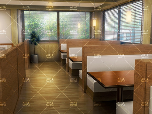 漫画背景 店舗_背景素材集26 ファミレス _トーン -背景倉庫 のイラスト - pixiv